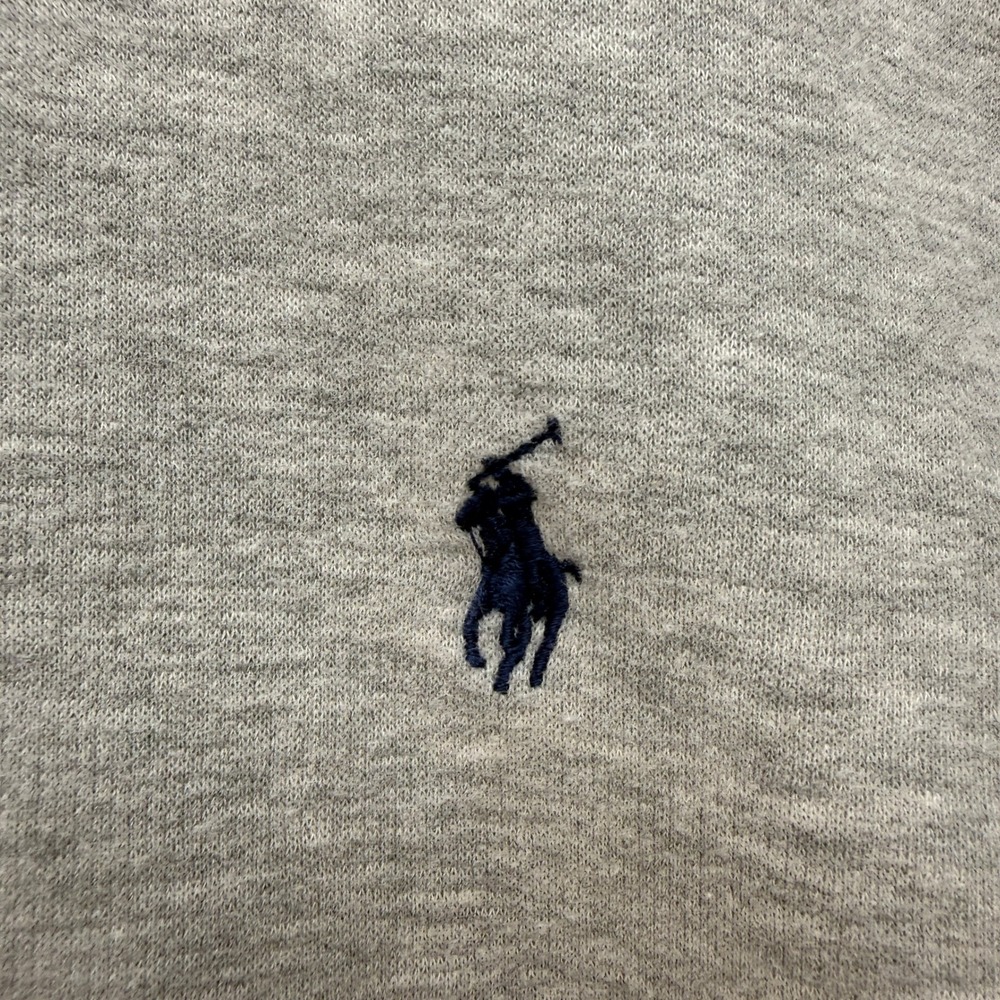Polo Ralph Lauren Fleece Hoodie Mens 3XLT Grey Cotton Blend Pullover Big & Tall - Picture 3 of 11